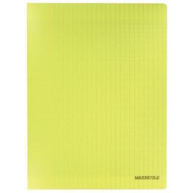 Cahier 24x32, 48 pages, séyès, 90 gr, polypro jaune - Ma Rentrée Facile