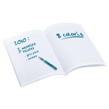 Cahier 24x32, 48 pages, séyès, 90 gr, polypro orange - Ma Rentrée Facile