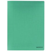 Cahier 24x32, 48 pages, séyès, 90 gr, polypro vert - Ma Rentrée Facile