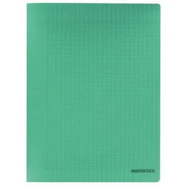 Cahier 24x32, 48 pages, séyès, 90 gr, polypro vert - Ma Rentrée Facile