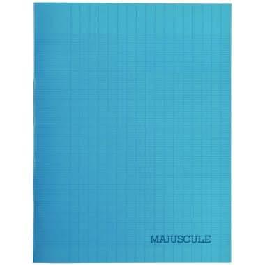 Cahier 21x29,7, 48 pages, séyès, 90 gr, polypro bleu - Ma Rentrée Facile