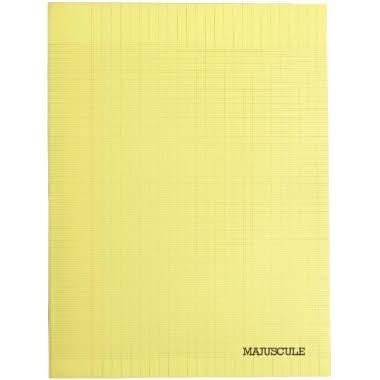 Cahier 21x29,7, 48 pages, séyès, 90 gr, polypro jaune - Ma Rentrée Facile
