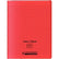 Cahier 24x32, 48 pages,seyès, couverture polypro avec 2 rabats rouge, Conquérant - Ma Rentrée Facile