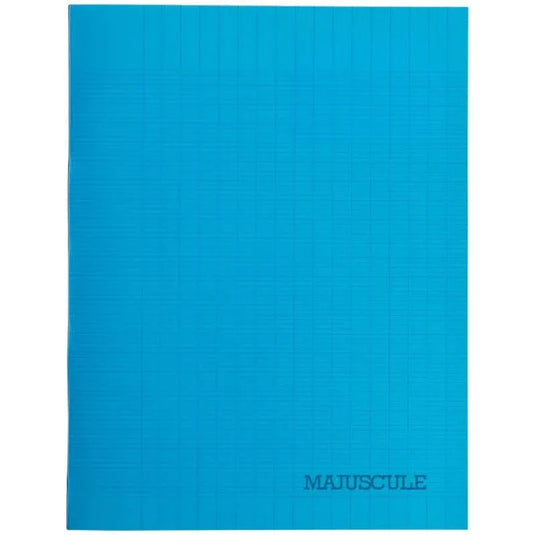 Cahier 17x22, 48 pages, séyès, 90 gr, polypro bleu - Ma Rentrée Facile