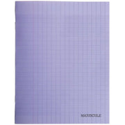 Cahier 17x22, 48 pages, séyès, 90 gr, polypro violet - Ma Rentrée Facile