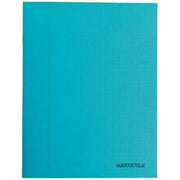 Cahier 24x32, 48 pages, séyès, 80 gr, polypro recyclé bleu - Ma Rentrée Facile