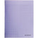 Cahier 17x22, 64 pages, séyès, 90 gr, polypro violet