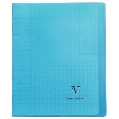 Cahier KOVERBOOK 17x22, 96 pages, seyès 90g, polypro bleu - Ma Rentrée Facile
