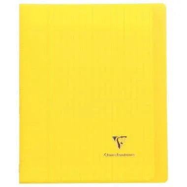 Cahier KOVERBOOK 17x22, 96 pages, seyès 90g, polypro jaune - Ma Rentrée Facile