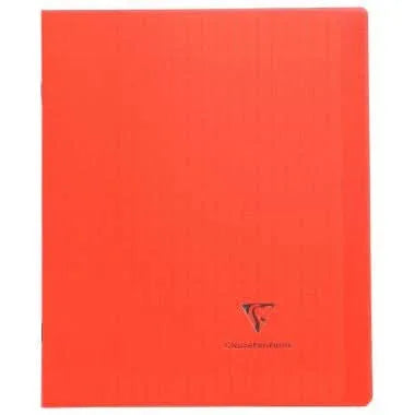 Cahier KOVERBOOK 17x22, 96 pages, seyès 90g, polypro rouge - Ma Rentrée Facile