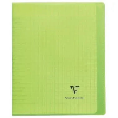Cahier KOVERBOOK 17x22, 96 pages, seyès 90g, polypro vert - Ma Rentrée Facile