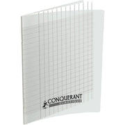 Cahier déficient visuel 17x22, 96 pages, seyès 2,5 mm agrandi 10/10, 90g polypro incolore - Ma Rentrée Facile