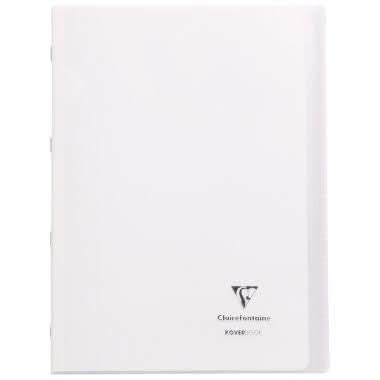 Cahier KOVERBOOK 21x29.7, 96 pages, seyès 90g, polypro, incolore - Ma Rentrée Facile