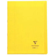 Cahier KOVERBOOK 21x29.7, 96 pages, seyès 90g, polypro jaune - Ma Rentrée Facile