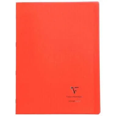 Cahier KOVERBOOK 21x29.7, 96 pages, seyès 90g, polypro, rouge - Ma Rentrée Facile