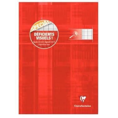 Cahier 21x29,7cm, 96 pages, seyès 2,5mm agrandi 10/10, 90g - Ma Rentrée Facile