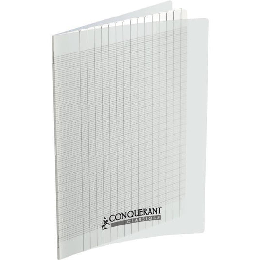 Cahier 21x29,7cm, 96 pages, seyès 2,5mm agrandi 10/10, 90g, polypro incolore - Ma Rentrée Facile
