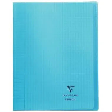 Cahier KOVERBOOK 24x32, 96 pages, seyès 90g, polypro, bleu - Ma Rentrée Facile
