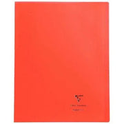 Cahier KOVERBOOK 24x32, 96 pages, seyès 90g, polypro, rouge - Ma Rentrée Facile