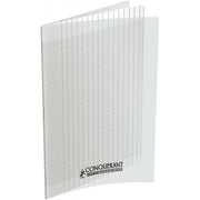 Cahier déficient visuel 24x32, 96 pages, seyès 2,5 mm agrandi 10/10, 90g, polypro incolore - Ma Rentrée Facile