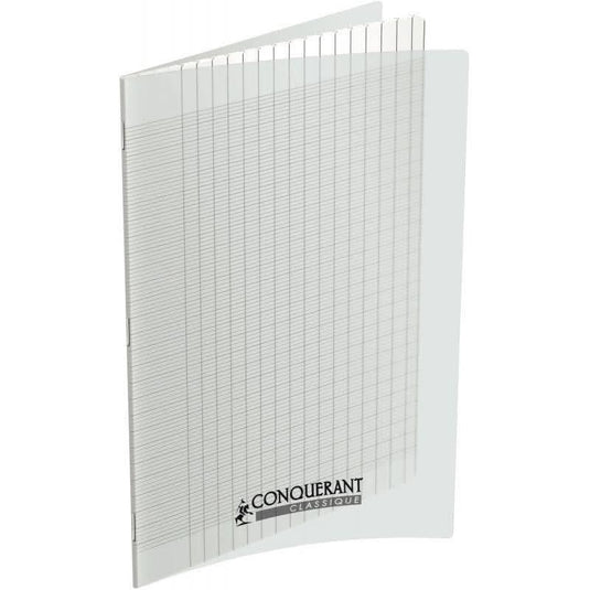 Cahier déficient visuel 24x32, 96 pages, seyès 2,5 mm agrandi 10/10, 90g, polypro incolore - Ma Rentrée Facile