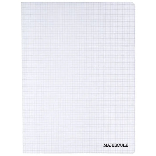Cahier 24x32, 96 pages, 5x5, 90g polypro incolore - Ma Rentrée Facile