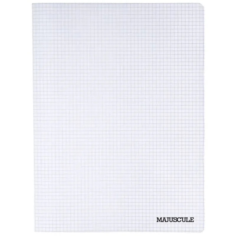 Cahier 24x32, 96 pages, 5x5, 90g polypro incolore - Ma Rentrée Facile