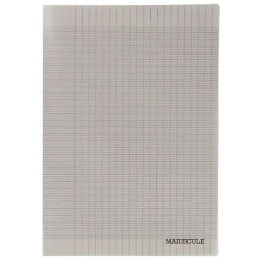 Cahier 24x32, 96 pages, séyès, 90 gr, polypro gris perle - Ma Rentrée Facile