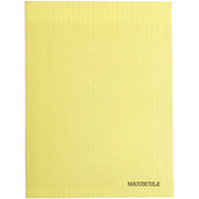 Cahier 24x32, 96 pages, séyès, 90 gr, polypro jaune - Ma Rentrée Facile