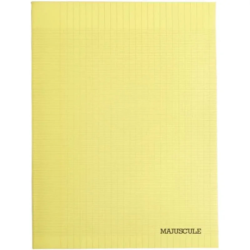 Cahier 24x32, 96 pages, séyès, 90 gr, polypro jaune - Ma Rentrée Facile
