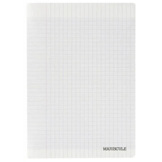 Cahier 24x32, 96 pages, séyès, 90 gr, polypro incolore - Ma Rentrée Facile