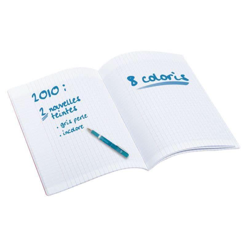 Cahier 17x22, 96 pages, séyès, 90 gr, polypro incolore - Ma Rentrée Facile