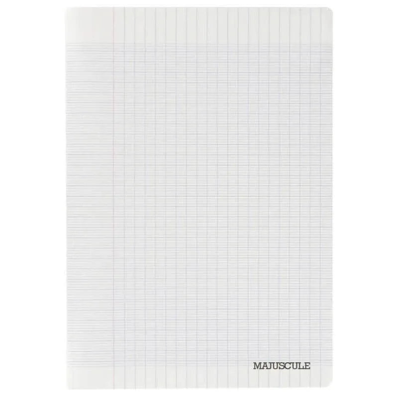 Cahier 17x22, 96 pages, séyès, 90 gr, polypro incolore - Ma Rentrée Facile