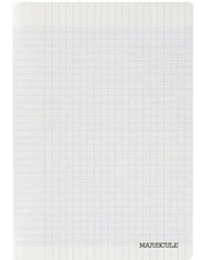 Cahier 17x22, 96 pages, séyès, 90 gr, polypro incolore - Ma Rentrée Facile