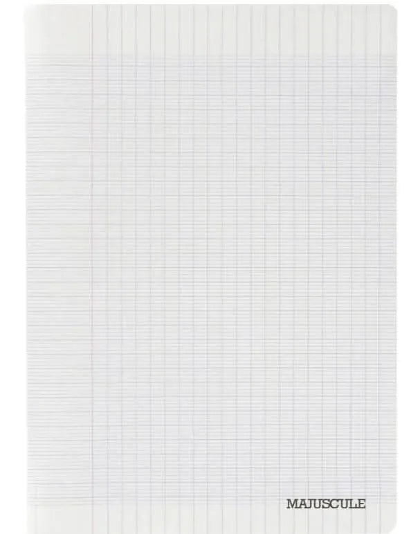 Cahier 17x22, 96 pages, séyès, 90 gr, polypro incolore - Ma Rentrée Facile