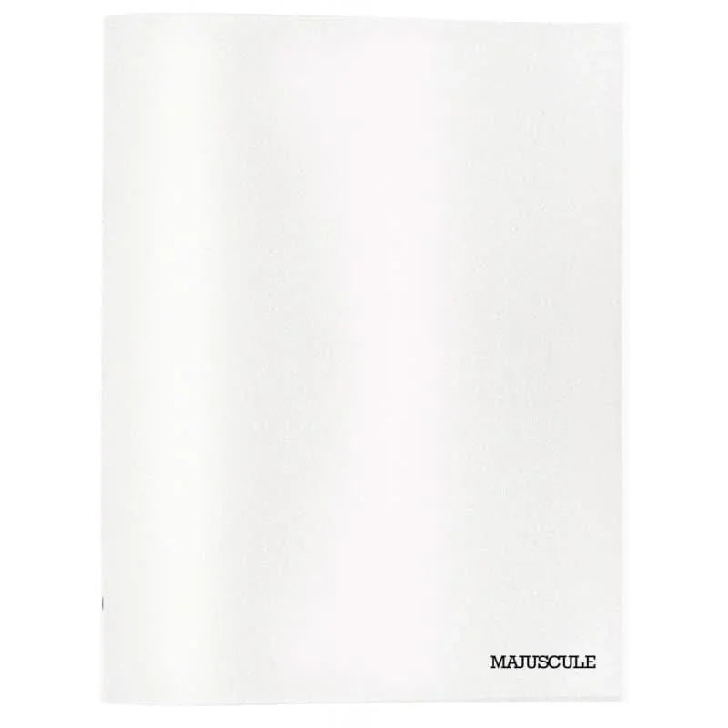 Cahier 24x32, 96 pages, uni, 90 gr, polypro incolore - Ma Rentrée Facile