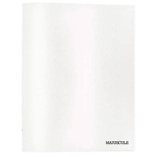 Cahier 24x32, 96 pages, uni, 90 gr, polypro incolore - Ma Rentrée Facile