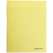 Cahier 17x22, 96 pages, séyès, 90 gr, polypro jaune - Ma Rentrée Facile