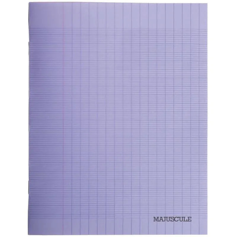 Cahier 17x22, 96 pages, séyès, 90 gr, polypro violet - Ma Rentrée Facile