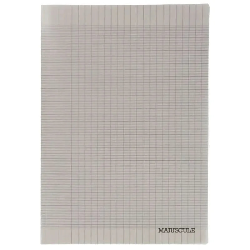 Cahier 21x29,7, 96 pages, séyès, 90 gr, polypro gris - Ma Rentrée Facile
