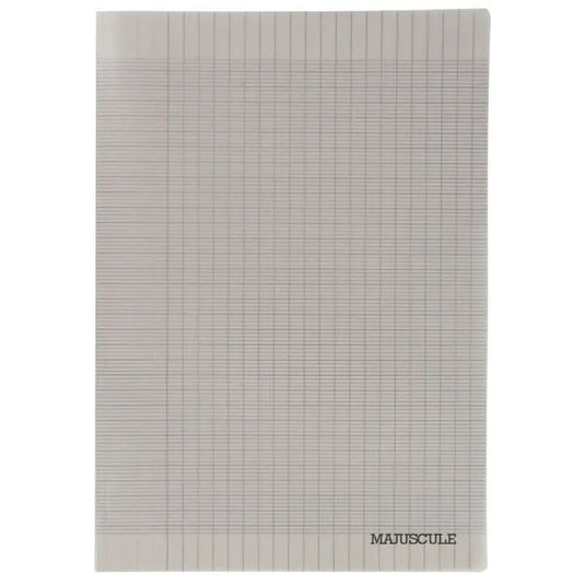 Cahier 21x29,7, 96 pages, séyès, 90 gr, polypro gris - Ma Rentrée Facile