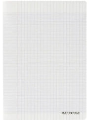 Cahier 21x29,7, 96 pages, séyès, 90 gr, polypro incolore - Ma Rentrée Facile