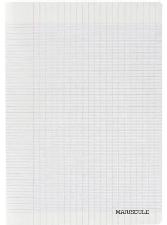 Cahier 21x29,7, 96 pages, séyès, 90 gr, polypro incolore - Ma Rentrée Facile