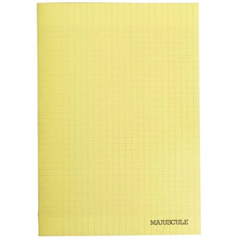 Cahier 21x29,7, 96 pages, séyès, 90 gr, polypro jaune - Ma Rentrée Facile