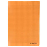 Cahier 21x29,7, 96 pages, séyès, 90 gr, polypro orange - Ma Rentrée Facile
