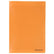 Cahier 21x29,7, 96 pages, séyès, 90 gr, polypro orange - Ma Rentrée Facile