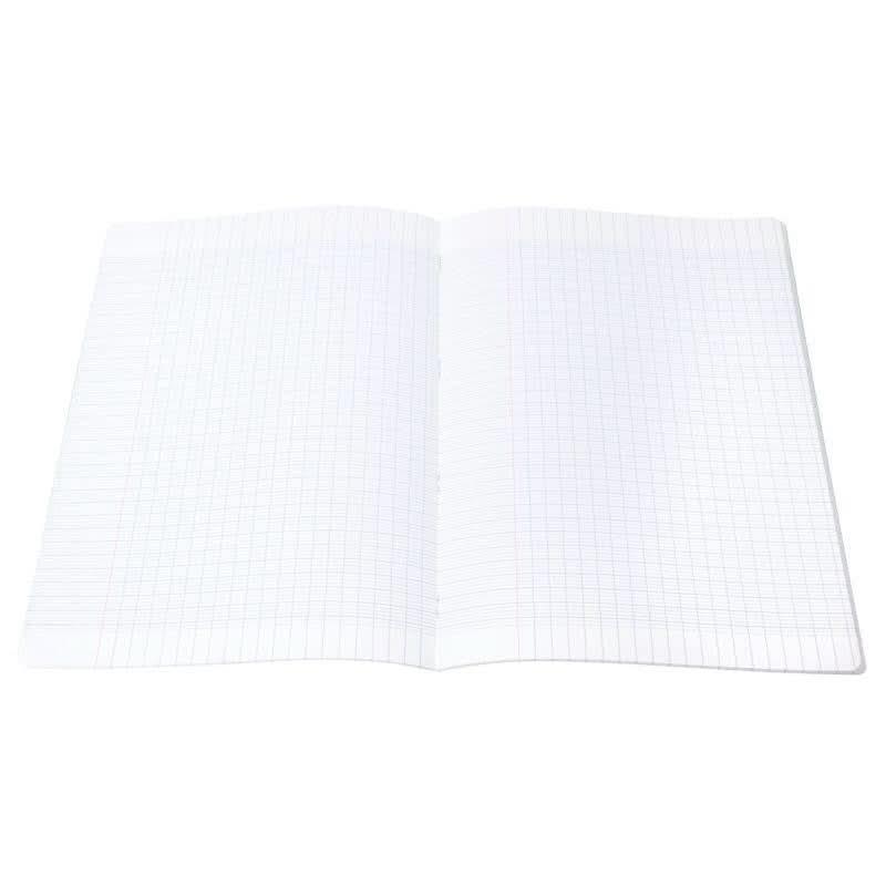 Cahier 21x29,7, 96 pages, séyès, 90 gr, polypro rouge - Ma Rentrée Facile