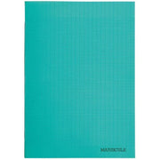 Cahier 21x29,7, 96 pages, séyès, 90 gr, polypro vert - Ma Rentrée Facile