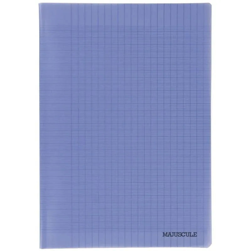Cahier 21x29,7, 96 pages, séyès, 90 gr, polypro violet - Ma Rentrée Facile