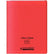 Cahier 24x32, 96 pages,seyès, couverture polypro avec 2 rabats rouge, Conquérant - Ma Rentrée Facile